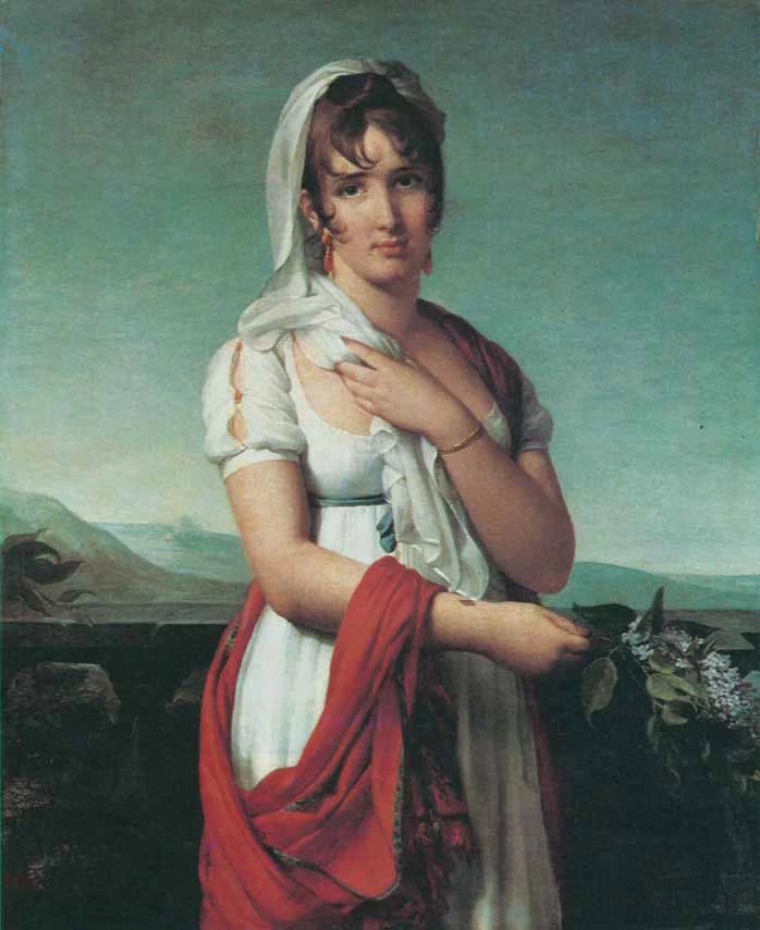 Ritratto di Zoé - Victoire Talon, futura contessa di Cayla